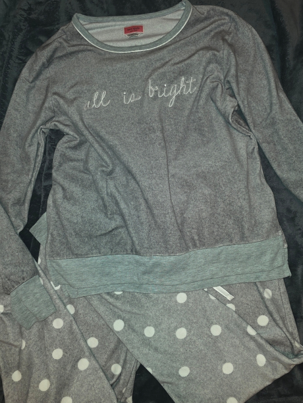 Kate Spade 'All Is Bright' Pajama Set